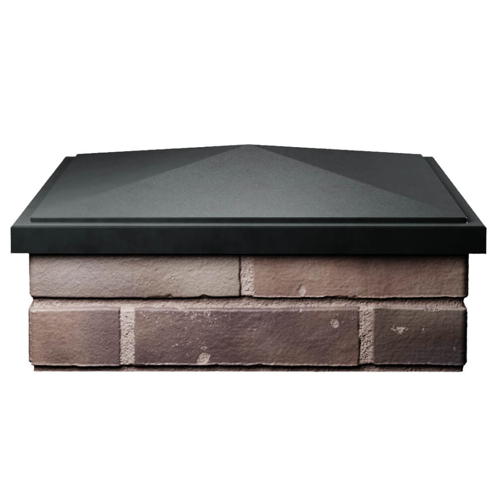 Колпак Zking БонаМоно Черный на столб 2х2 кирпича (515х515, 530х530мм) Новомосковск фото