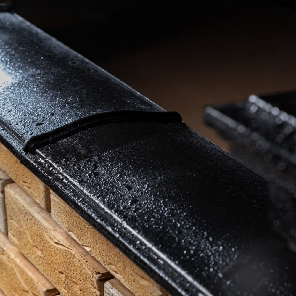 Парапет Zking Монблан Черный посадка на 0.5 кирпича (130мм) в Новомосковске фото