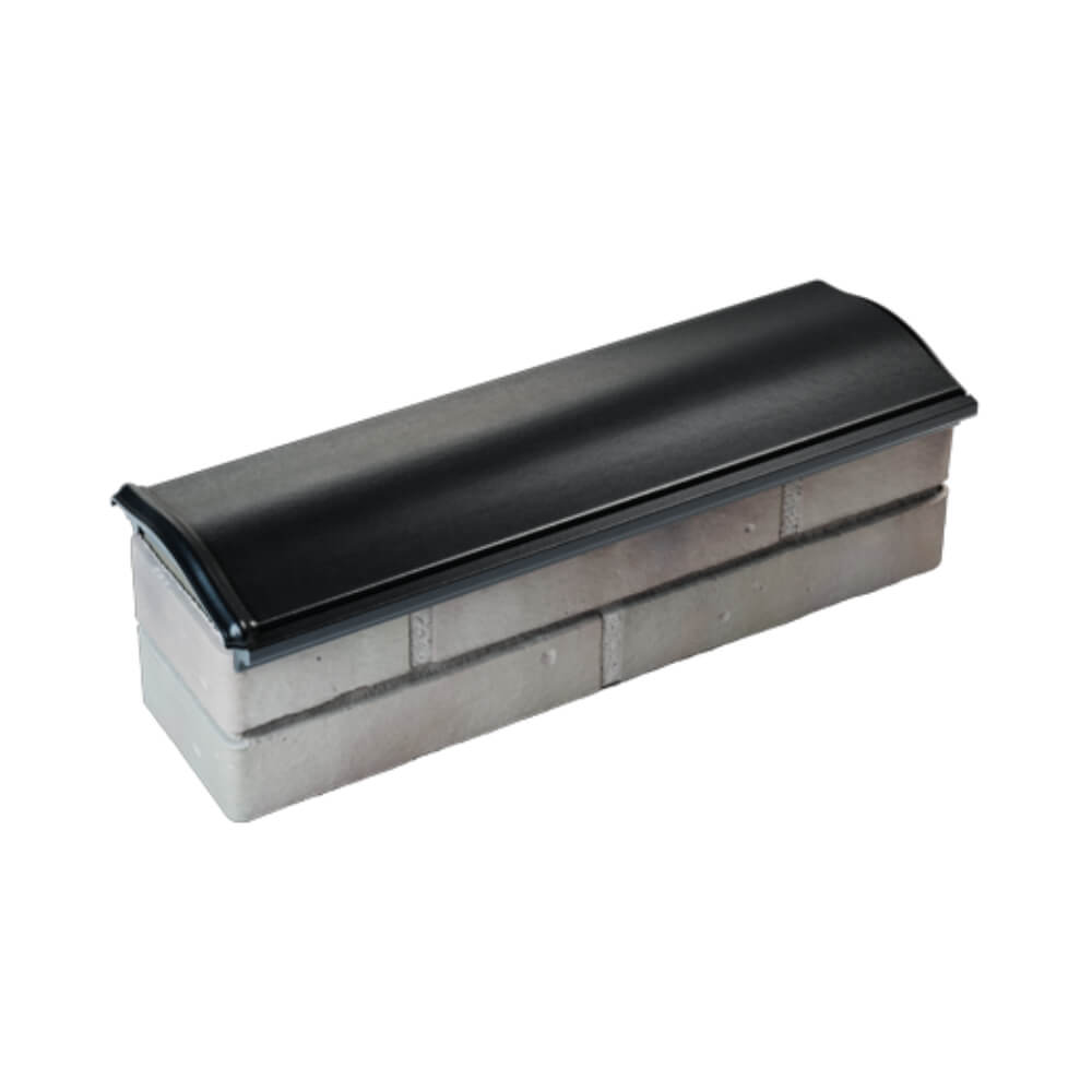 Парапет Zking Монблан Черный посадка на 0.5 кирпича (130мм) в Новомосковске фото