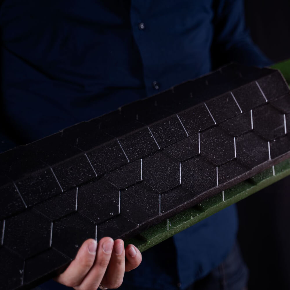 Парапет Zking Эверест Черный с посадкой на 1 кирпич (200/225/255мм) в Новомосковске фото