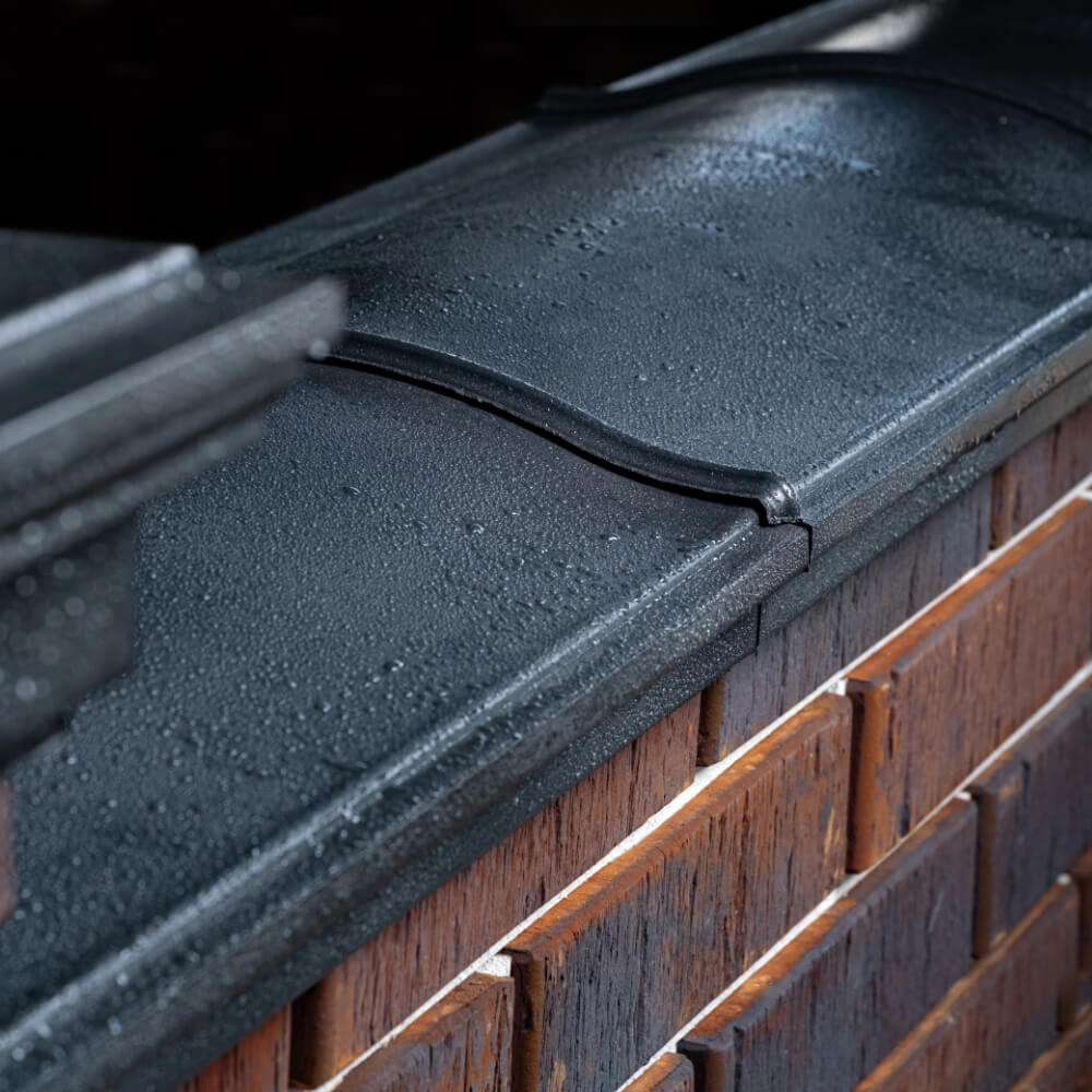 Парапет Zking Монблан Черный посадка на 0.5 кирпича (130мм) в Новомосковске фото