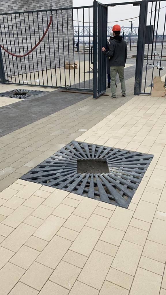 Приствольная решетка для дерева ZKING ATMOSPHERE 1.2х1.2м Черная в Новомосковске фото