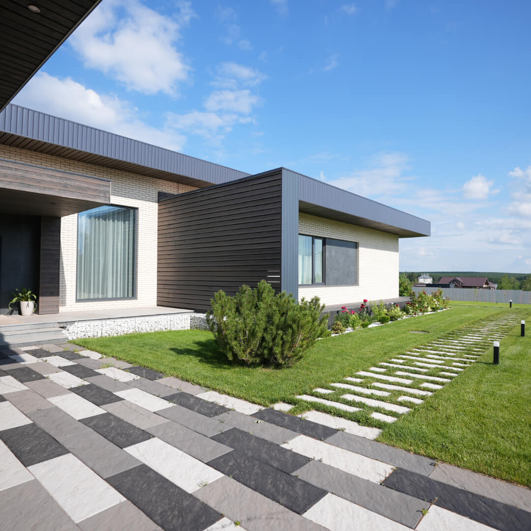 Шаговая плита STONE Графитовый Серый 990х330х55мм в Новомосковске фото