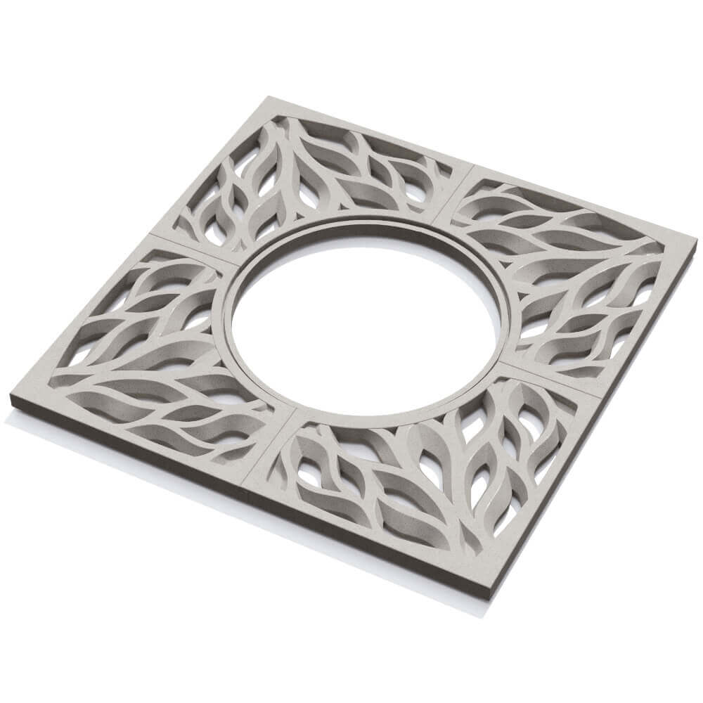 Приствольная решетка для дерева ZKING CRUST 1.2х1.2м Бежевая в Новомосковске фото