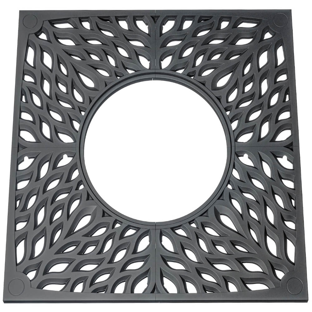 Приствольная решетка для дерева ZKING CRUST 2х2м Черная Новомосковск фото