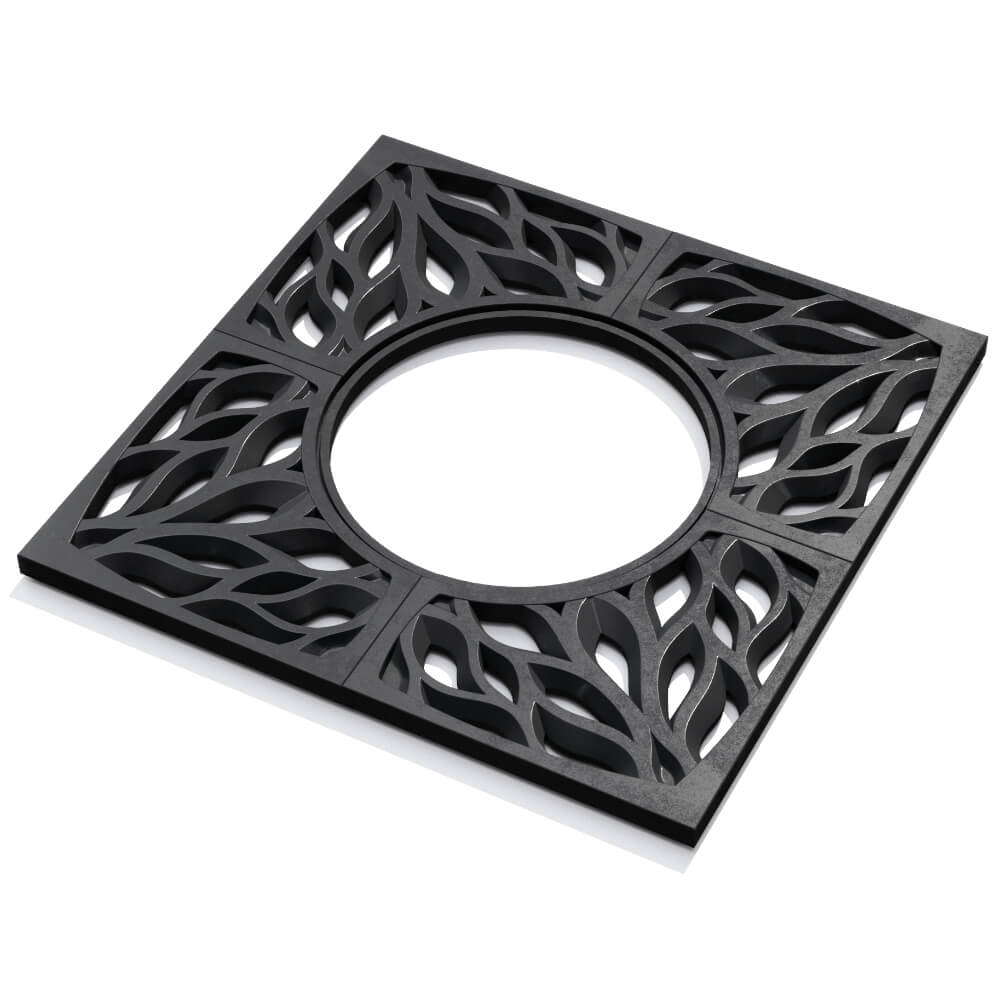 Приствольная решетка для дерева ZKING CRUST 1.2х1.2м Черная в Новомосковске фото