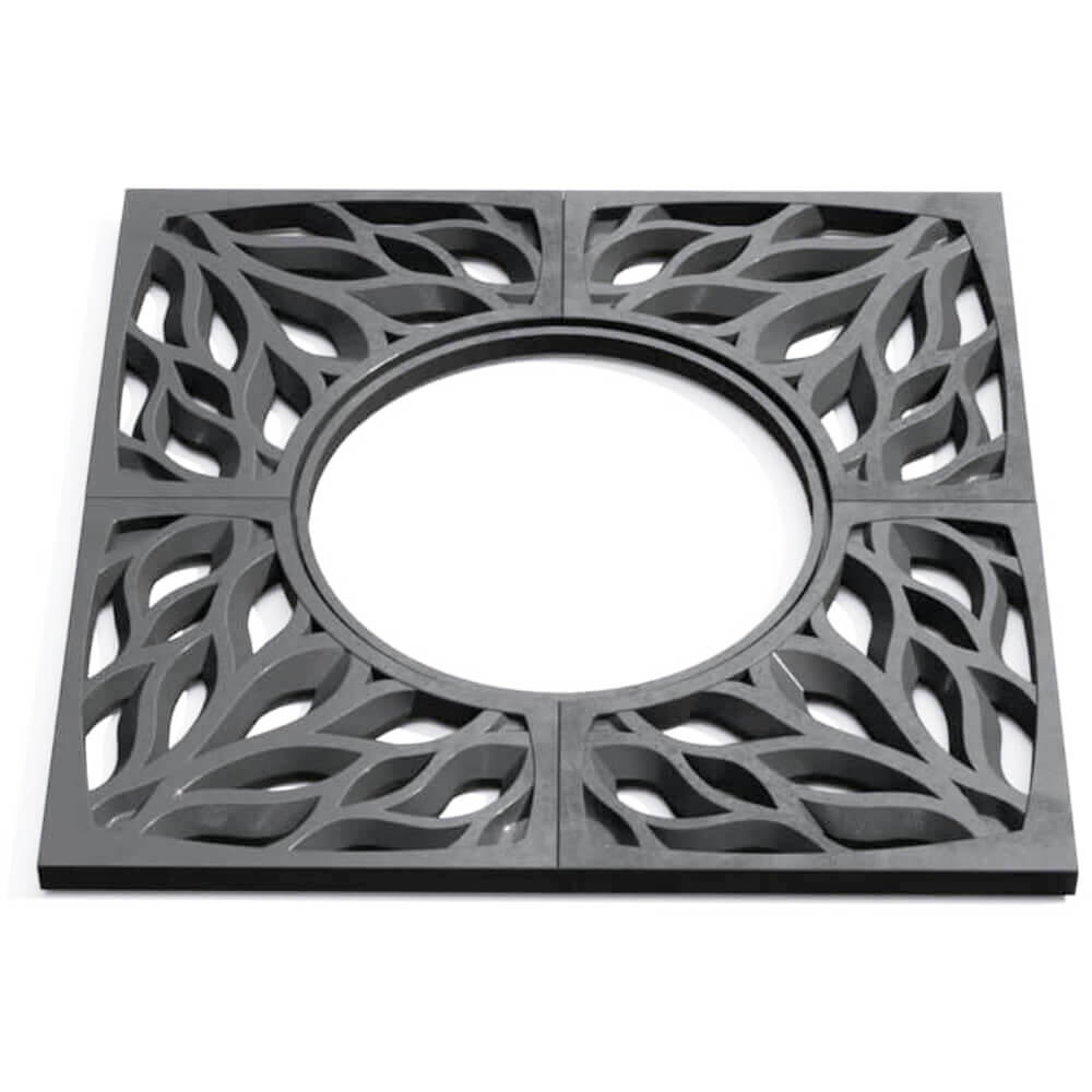 Приствольная решетка для дерева ZKING CRUST 1.2х1.2м Серая Новомосковск фото