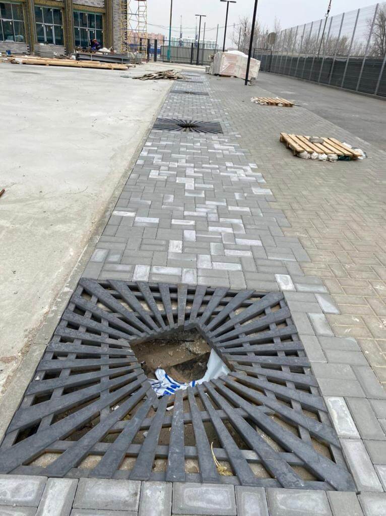 Приствольная решетка для дерева ZKING ATMOSPHERE 1.2х1.2м Черная в Новомосковске фото