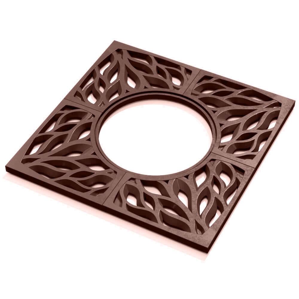 Приствольная решетка для дерева ZKING CRUST 1.2х1.2м Коричневая в Новомосковске фото