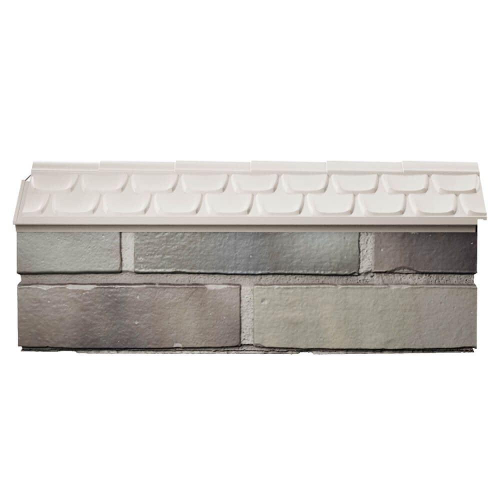 Парапет Zking Эльбрус Бежевый с посадкой на 0.5 кирпича (130мм) в Новомосковске фото