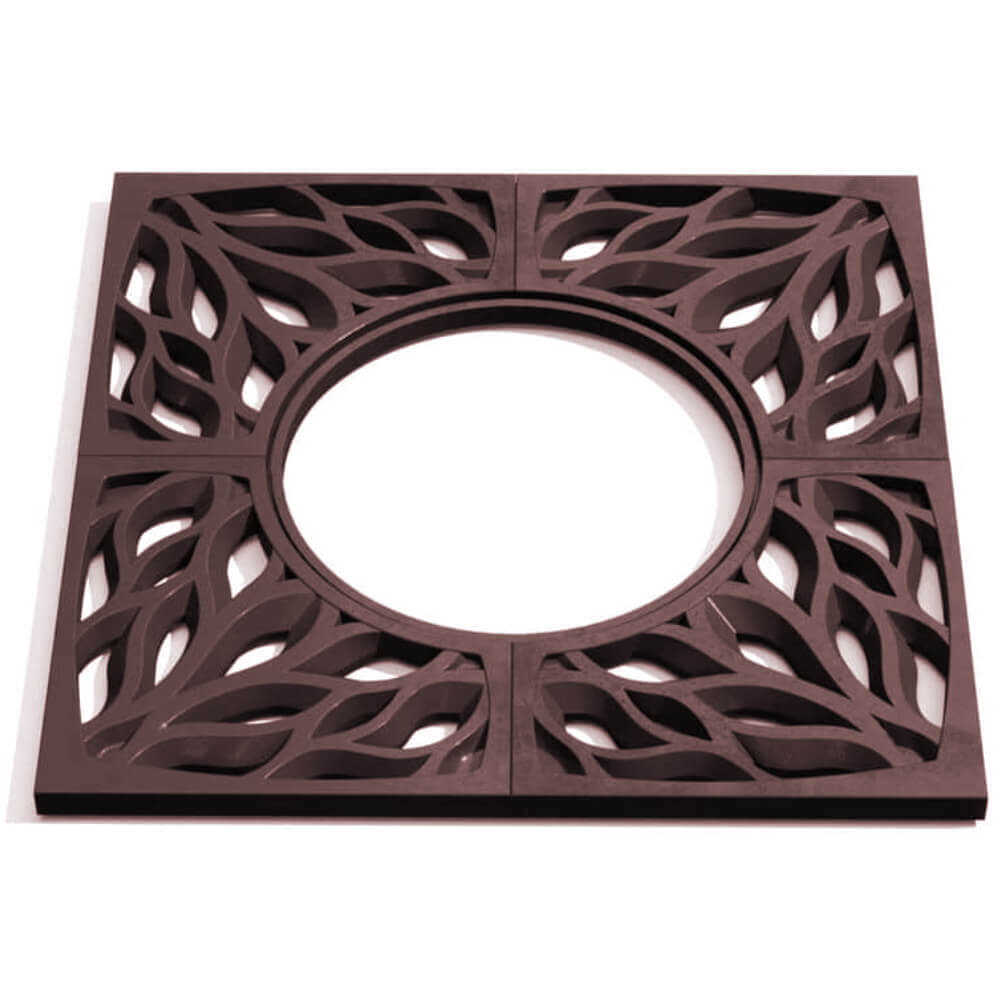 Приствольная решетка для дерева ZKING CRUST 1.2х1.2м Коричневая Новомосковск фото