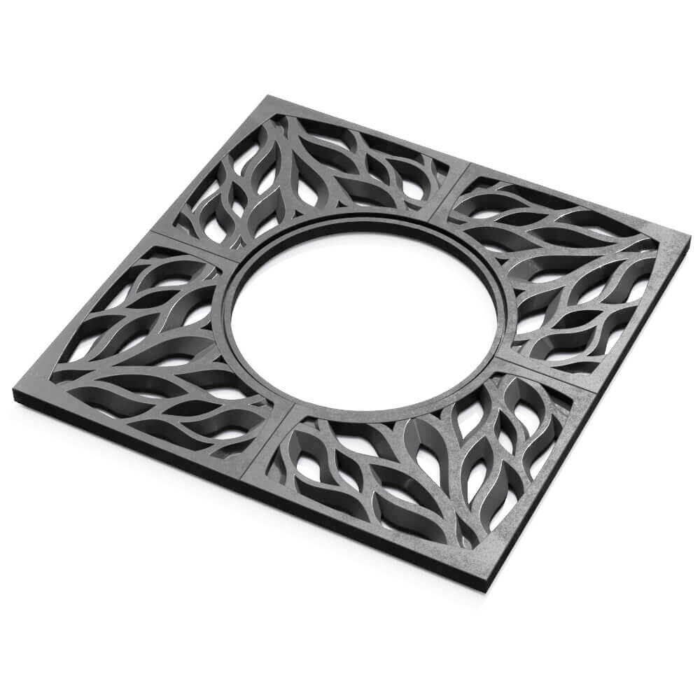 Приствольная решетка для дерева ZKING CRUST 1.2х1.2м Серая в Новомосковске фото