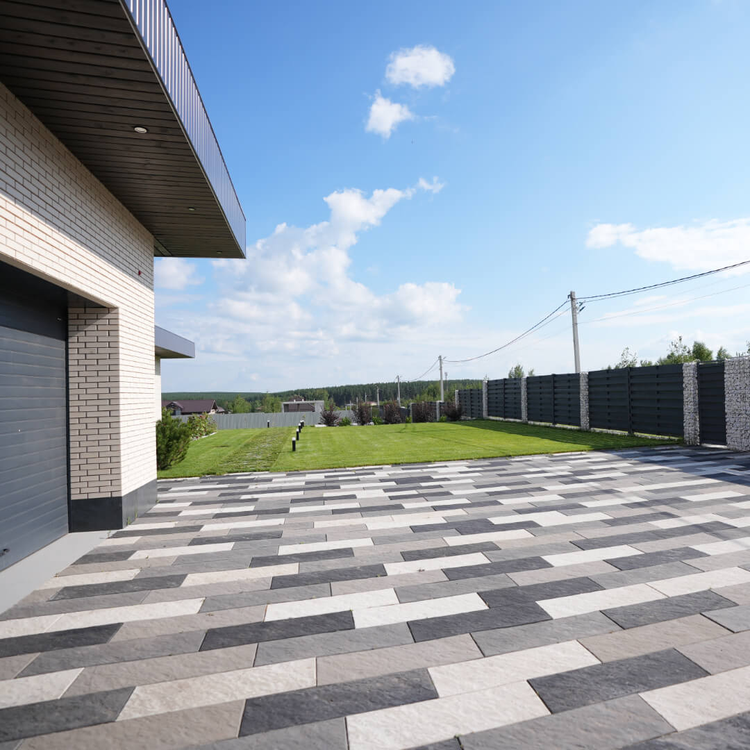 Шаговая плита STONE Графитовый Серый 990х330х55мм в Новомосковске фото